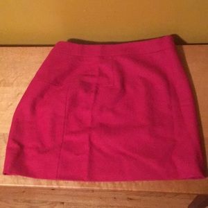 Adorable hot pink J Crew skirt